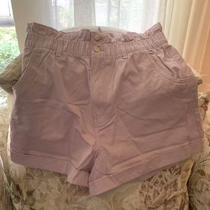 Women’s shorts, size 10, pink